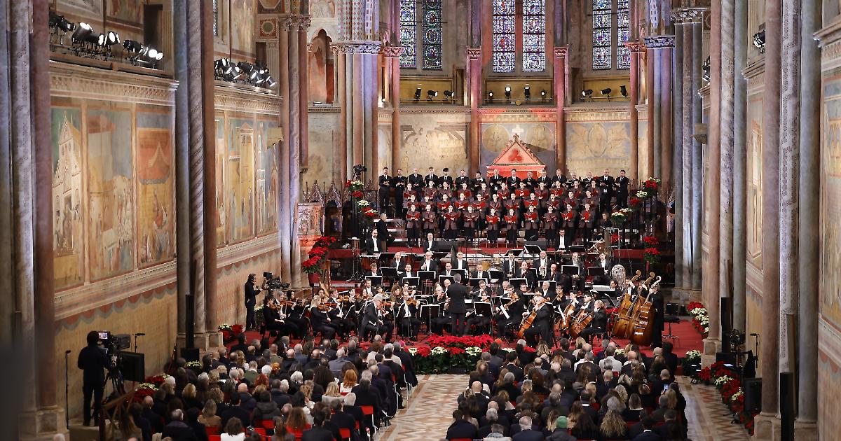 Su Rai 1 Torna Il Concerto Di Natale Dalla Basilica Di San Francesco Di