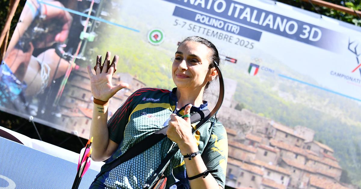 Vannini Wins 6th Italian Archery Title | Arcieri Terni