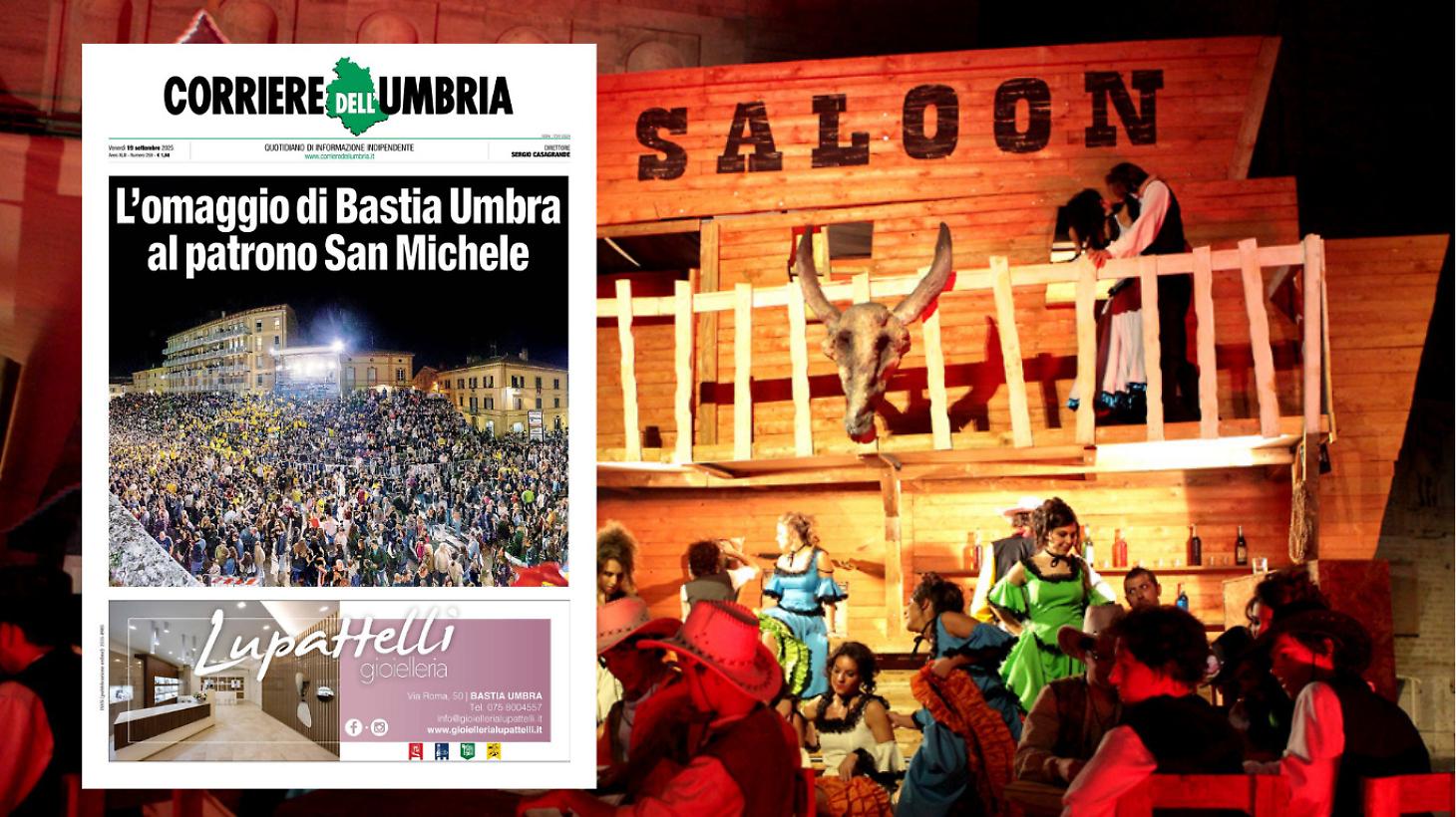 L'omaggio di Bastia Umbra al patrono San Michele: sfoglia l'inserto