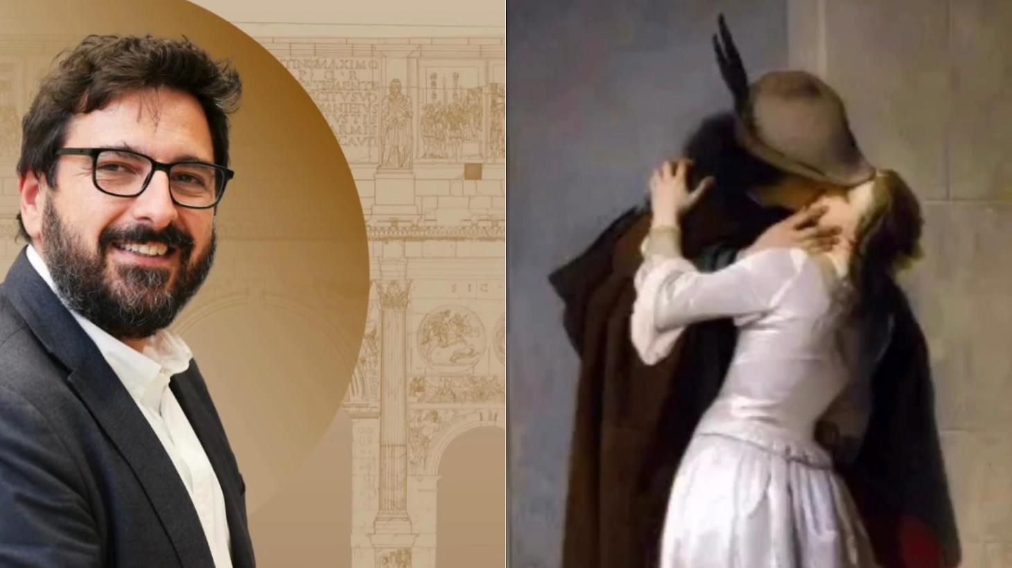 Costantino D'Orazio svela cosa si nasconde dietro il &ldquo;Bacio&rdquo; di Francesco Hayez