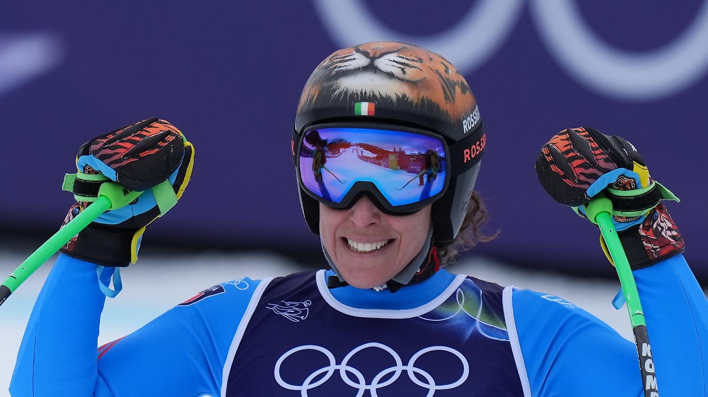 Impresa storica di Federica Brignone: vince l'oro nel SuperG a pochi mesi dal terribile infortunio