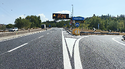 Perugia, terminati i lavori di risanamento dell'asfalto sulla E45: smontato il cantiere a Collestrada. Via libera in superstrada