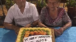 Perugia, 70 anni di vita insieme. Nozze di titanio per Aldo e Maria