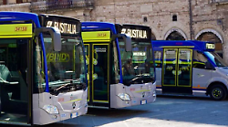 Umbria, i trasporti si modernizzano: localizzazione satellitare degli autobus e bigliettazione elettronica
