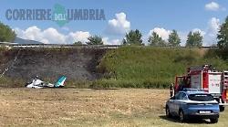 Aereo caduto vicino all'aviosuperficie: due le vittime