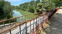 Perugia, lavori al percorso fluviale del Tevere: riqualificazione in due tratti. Divieto di transito pedonale e ciclabile 