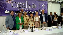 Cannara, il ministro per le Disabilità Alessandra Locatelli alla cena inaugurale della Festa della cipolla 