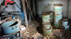 Orvieto, rifiuti fitosanitari scaduti e revocati in due capannoni abbandonati. Proprietario denunciato, rischia una maxi multa