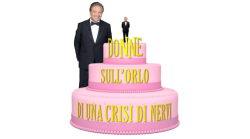 Donne sull'orlo di una crisi di nervi stasera in tv giovedì 10 ottobre su Rai 3: ospiti dello show con Piero Chiambretti