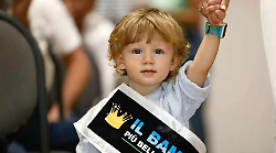 Torgiano, Mariano è il bambino più bello d'Italia: a 17 mesi ha vinto il concorso nazionale a Roma