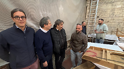 Gubbio, si cercano le infiltrazioni d'acqua sotto gli Arconi 