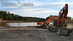 Allarme maltempo e conta dei danni: il cantiere del metrobus diventa un lago