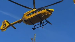 Quad si ribalta in zona Petrata, ferita a una spalla giovane donna