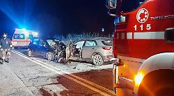 Foligno, frontale sulla Flaminia: muore un uomo di 54 anni