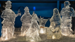 Il Presepe di ghiaccio è pronto a stupire il pubblico grazie a The king of ice 