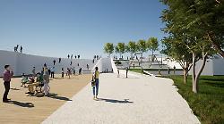 Svolta green e sostenibile a Città di Castello. Ecco le foto di come sarà il futuro del parco Alexander Langer