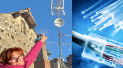 Internet, pensionata finalmente connessa nel paese montano dove ora si può navigare sul web. Ecco come
