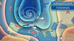 Meteo, arriva la burrasca dell'Immacolata: settimana di piogge, venti, freddo e neve nella penisola
