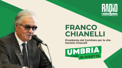 Umbria in diretta in onda oggi giovedì 5 dicembre su Radio Corriere dell'Umbria: Franco Chianelli ospite in studio