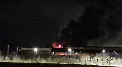 Assisi, incendio nell'ex Fonderie Tacconi: a fuoco centralina elettrica. Evacuato lo stabilimento 