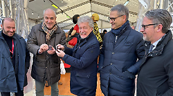 Arezzo, una Città del Natale al bacio. Patto con Eurochocolate, patron Eugenio Guarducci: "Collaborazione che prosegue"