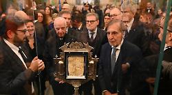 La mostra su San Francesco inaugurata in Senato
