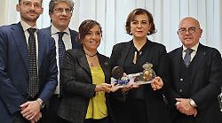 Il prefetto Antonietta Orlando in visita nella sede di Asm Terni SpA
