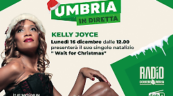 La star della musica Kelly Joyce ospite in studio a Umbria in diretta: appuntamento su Radio Corriere dell'Umbria