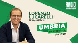 Umbria in diretta in onda su Radio Corriere dell'Umbria: ospite in studio Lorenzo Lucarelli. La scaletta