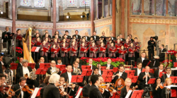 Il Concerto di Natale da Assisi oggi in tv mercoledì 25 dicembre su Rai 1: l'orchestrà porterà un messaggio di pace attraverso la musica