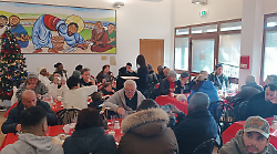 Perugia, in cento al pranzo di Natale della Caritas. "Momento ricco di gioia, affetto e gratitudine"