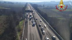 Due incidenti stradali in A1 con 10 auto coinvolte e 29 persone ferite