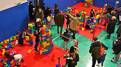 Festa dei mattoncini, in 1.200 al Clt per divertirsi con il gioco amato da 5 generazioni