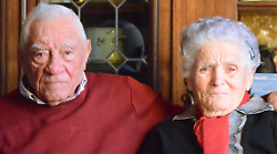 Foiano, Bruno e Olga insieme da 73 anni. Il loro segreto d'amore: "Tanta pazienza e rispetto"