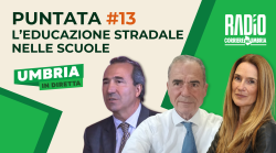 Radio Corriere dell'Umbria, si parla di guida sicura a Umbria in diretta: ospiti in studio Emilio Quartucci e Aurelio Forcignanò