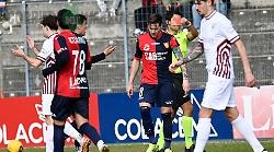 Gubbio-Arezzo 0-0, i rossoblù resistono in dieci uomini e conquistano un punto