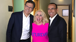 Antonella Clerici a E' sempre Mezzogiorno su Rai 1, mercoledì 5 febbraio, ricorda il suo amico Fabrizio Frizzi: oggi avrebbe compito 67 anni