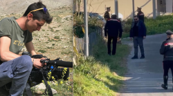 Fratellini maltrattati, operatore tv aretino nella troupe Rai presa di mira con la carabina