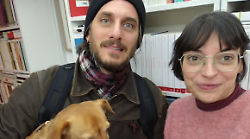 Luca Marinelli a sorpresa in una libreria del centro di Perugia. La libraia: "Abbiamo parlato di editoria e cagnolini"