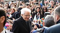 Il presidente della Repubblica Sergio Mattarella a Perugia per i 100 anni dell'Università per Stranieri: il video della giornata