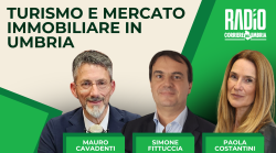 Si parla di turismo e mercato immobiliare in Umbria nella nuova puntata di Umbria in Diretta : ospiti Mauro Cavadenti e Simone Fittuccia 