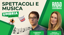 Si parla di spettacolo e musica nella nuova puntata di Umbria in diretta: ospite in studio Lorenzo Brilli 