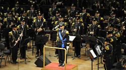 Terni, la Banda della Marina Militare in concerto nella basilica di San Valentino. Apertura con l'inno d'Italia
