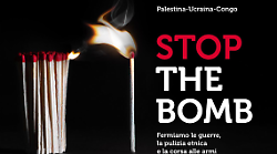 L&rsquo;Umbria rinnova l&rsquo;impegno per la pace, tutto pronto per la manifestazione Stop the bomb a Perugia: ecco quando