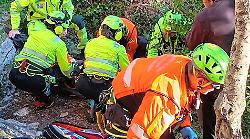 Si infortuna sulla falesia di Ferentillo, soccorsa giovane climber romana di 26 anni