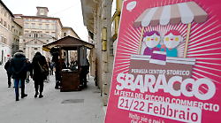 Sbaracco promosso in centro a Perugia. E con la primavera riapriranno tanti negozi