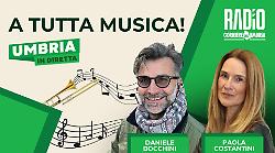 Torna Umbria in diretta con una nuova puntata tutta dedicata alla musica: ospite in studio Daniele Bocchini