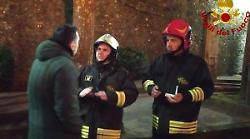 Fabro, si apre fessura su un edificio all'interno delle mura. Evacuate 5 persone per il rischio di crolli
