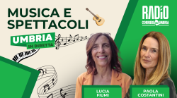 Radio Corriere dell'Umbria, si parla di musica e spettacoli a Umbria in diretta: gli ospiti della puntata 
