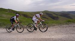 Incredibile alle Strade Bianche: Pogacar cade e finisce nei prati. Il campione si rialza e raggiunge la vetta della corsa